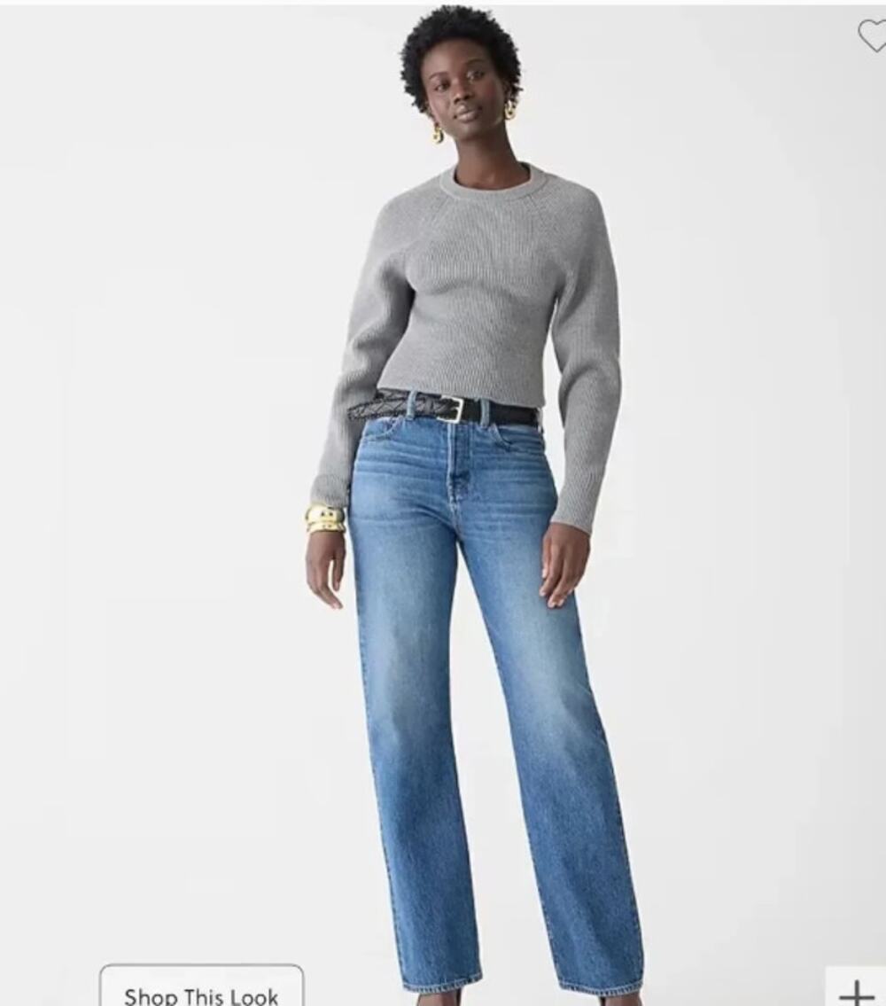 Point Sur Loose Straight Jeans Ludlow Wash Size 29 High Rise Denim